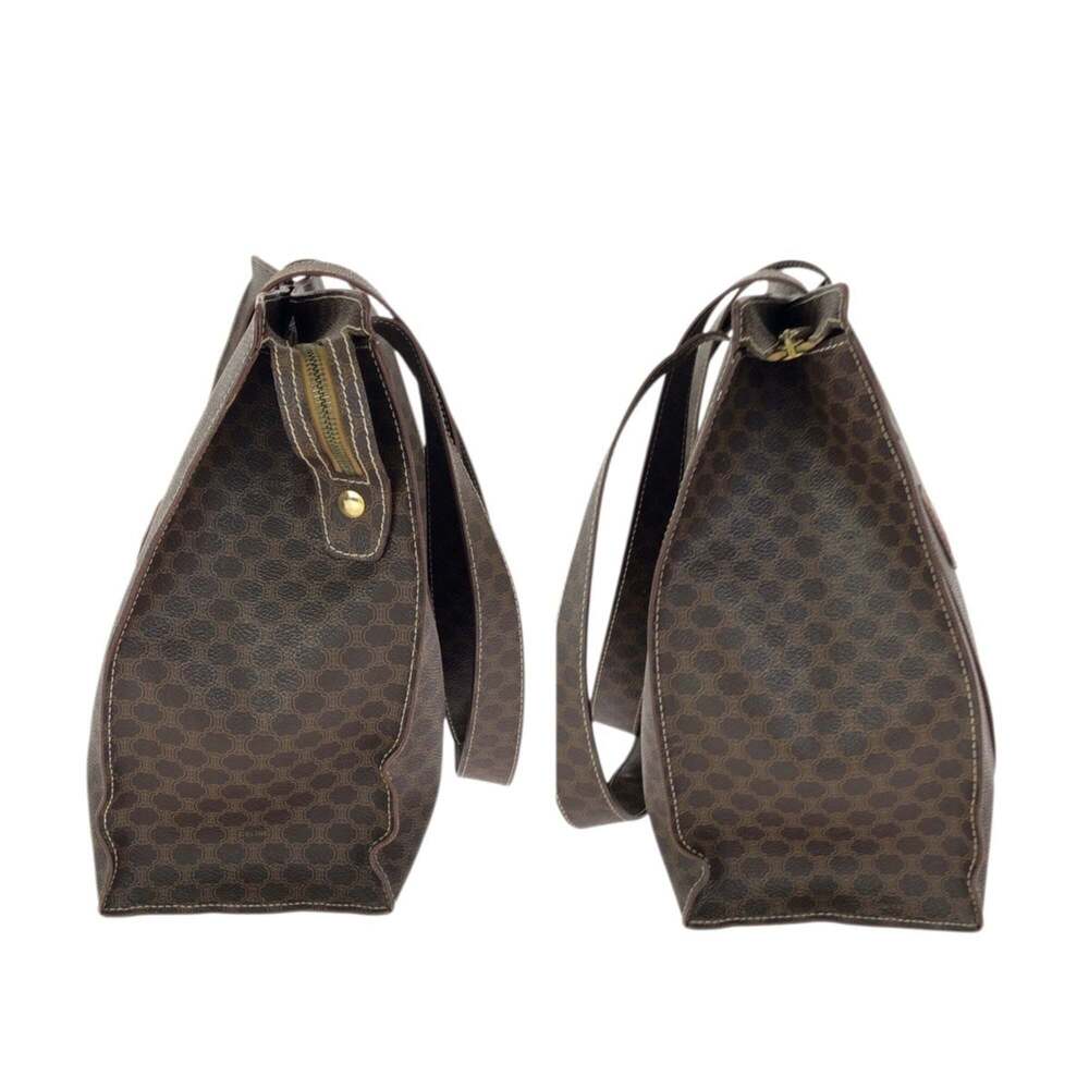 CELINE Macadam Dark Brown Tote Bag/Shoulder Bag for Women (MC97 2) - Picture 8 of 10